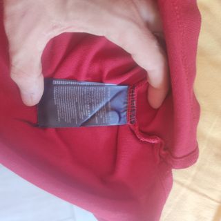 Polo Tommy Hilfiger Rosso Tg.L. perfetta