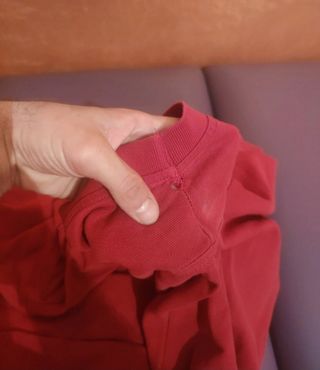 Polo Tommy Hilfiger Rosso Tg.L. perfetta