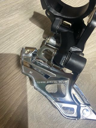 Desviador y cambio Shimano XT
