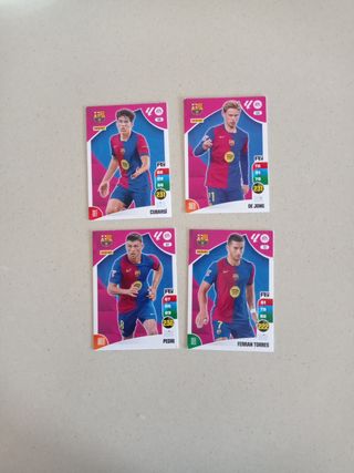 Cromos Adrenalyn XL Barcelna 24-25