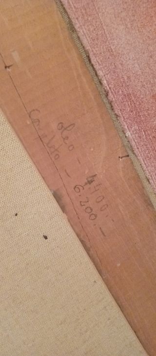 Cuadro marinista antiguo