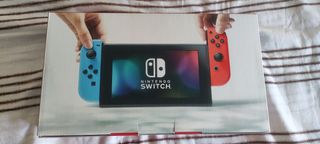 Nintendo Switch - Consola Azul/Rojo