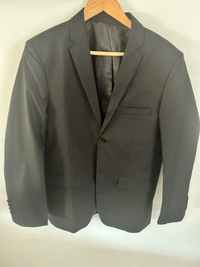 Chaqueta negra hombre