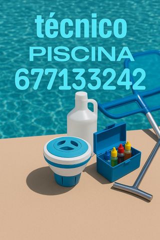 Técnico piscina: 677133242