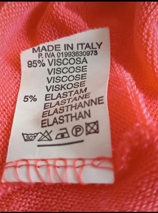 Coprispalla rosso corallo