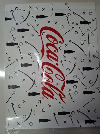 3 Tovagliette Coca-Cola: Calcio, Tactics, Real Mag
