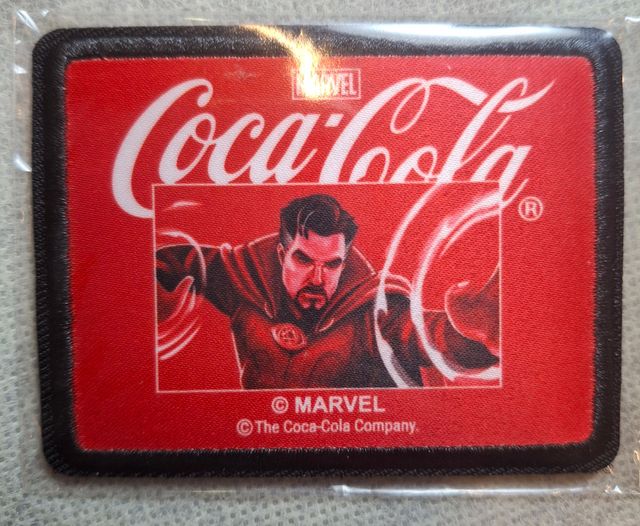3 Patch Coca-Cola Marvel