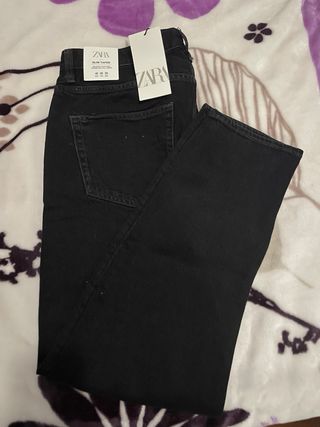 Vaquero caballero ZARA Slim Taper negros - M