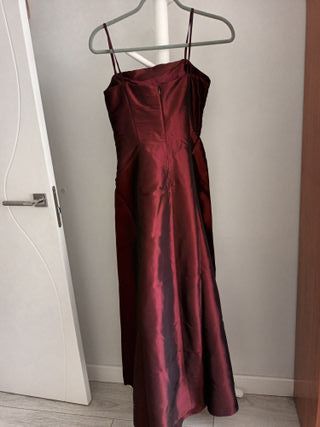 Vestido de fiesta palabra de honor 