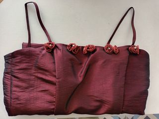 Vestido de fiesta palabra de honor 