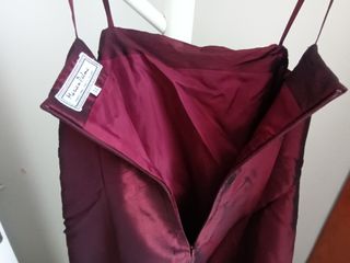 Vestido de fiesta palabra de honor 