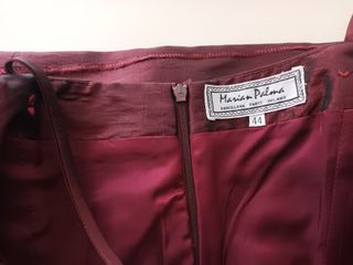 Vestido de fiesta palabra de honor 