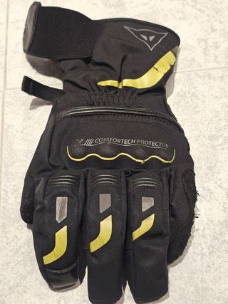 Guantes Dainese Tempest D-Dry XL negros y amarillo