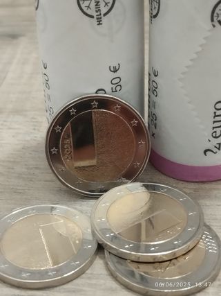 Moneda Finlandia 2€ 2025 UNC
