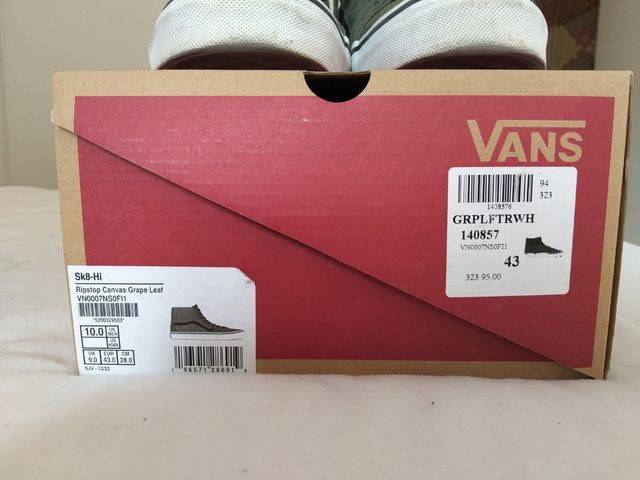 Vans - Verde Oliva - Talla 43