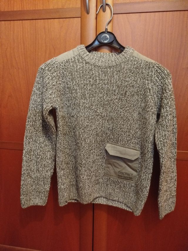  Estrenar. Jersey niño 8 años - Gris.