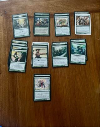 Carte Magic: Foresta - Lotto 111 carte