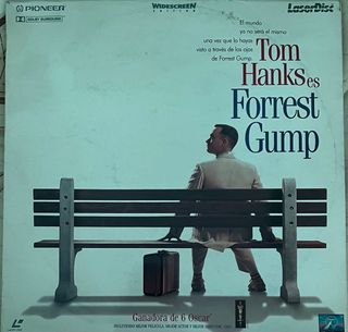 Forrest Gump LaserDisc - Edición Widescreen.
