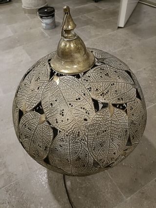 Lámpara pie estilo marroquí
