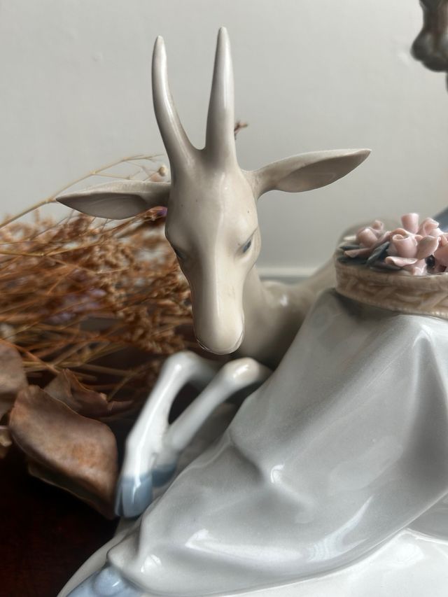 Figura porcelana Fontanellas pastoril