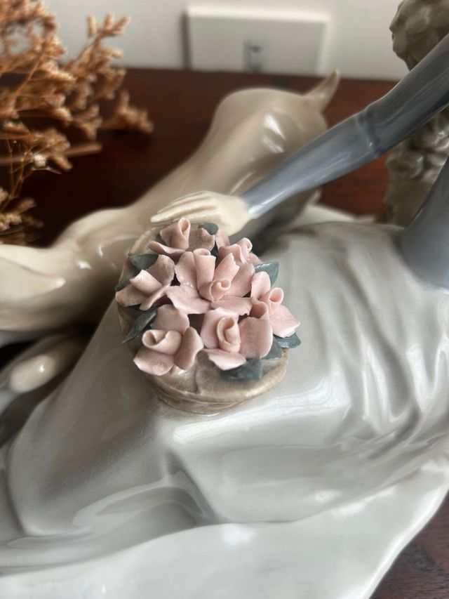 Figura porcelana Fontanellas pastoril