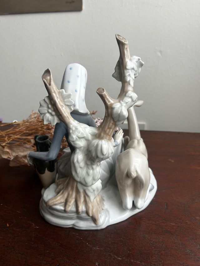 Figura porcelana Fontanellas pastoril