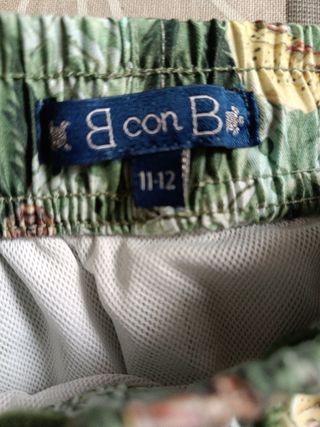 Bañador niño BconB azul (9-10, 11-12)