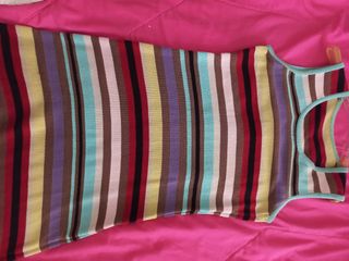 Vestito estivo a righe + Cardigan