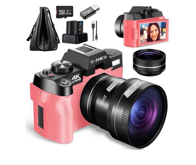 Fotocamera/Videocamera G-ANICA 4K Wi Fi 48MP Nuova
