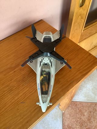Piloto GI Joe + Helicóptero juguetes vintage 