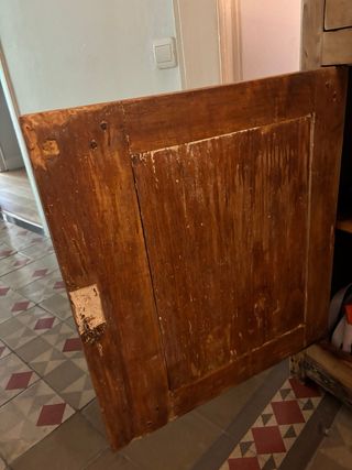 Aparador antiguo francés de madera maciza