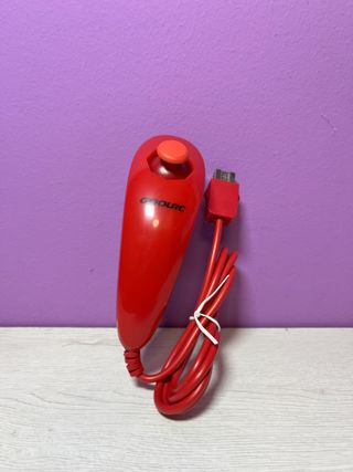 Nunchuk Rojo para Wii