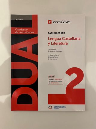 DUAL LENGUA Y LITERATURA 2 BACH