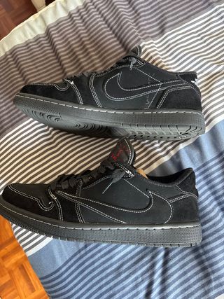 Zapatillas Nike Jordan 1 Low - Black Phantom
