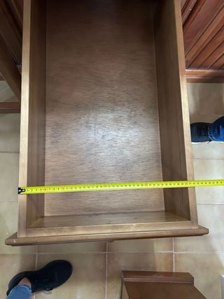 Cama nido con armario - Madera.