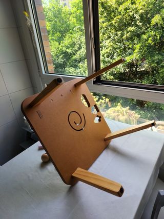 Mesa actividades madera Vertbaudet