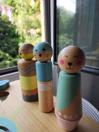 Mesa actividades madera Vertbaudet