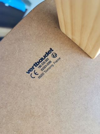 Mesa actividades madera Vertbaudet