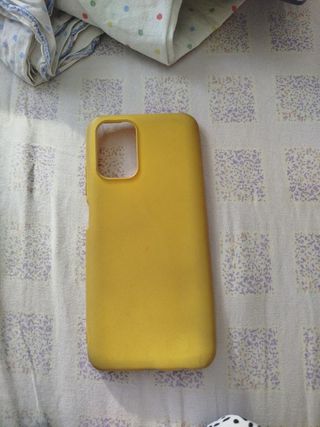 Custodia morbida giallo per cellulare