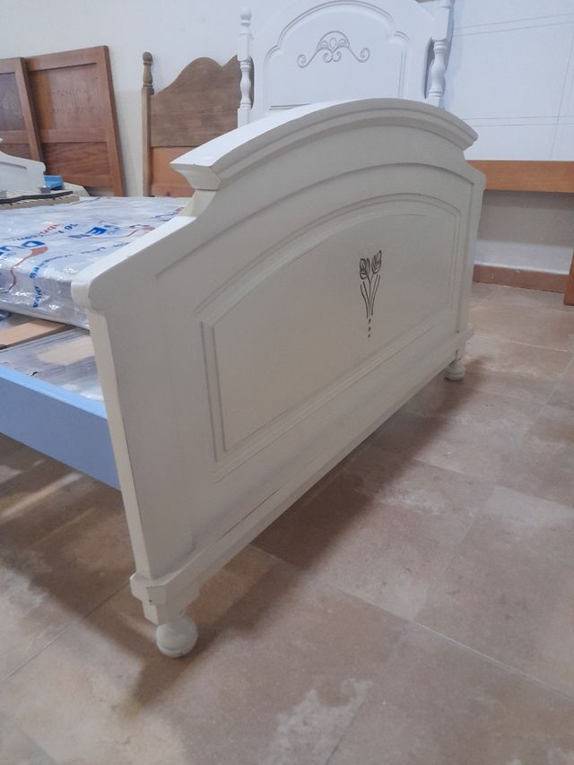 Cama nido blanca 105x180cm