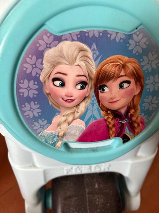 Moto Frozen Feber niña 2 años