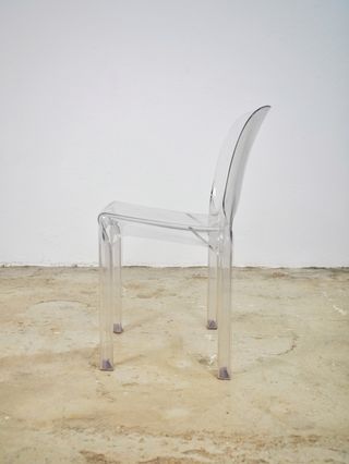 Sedia Selene «ghost» - V. Magistretti (Heller)