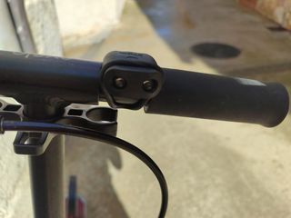 Patinete Oxelo rosa-negro plegable con luz