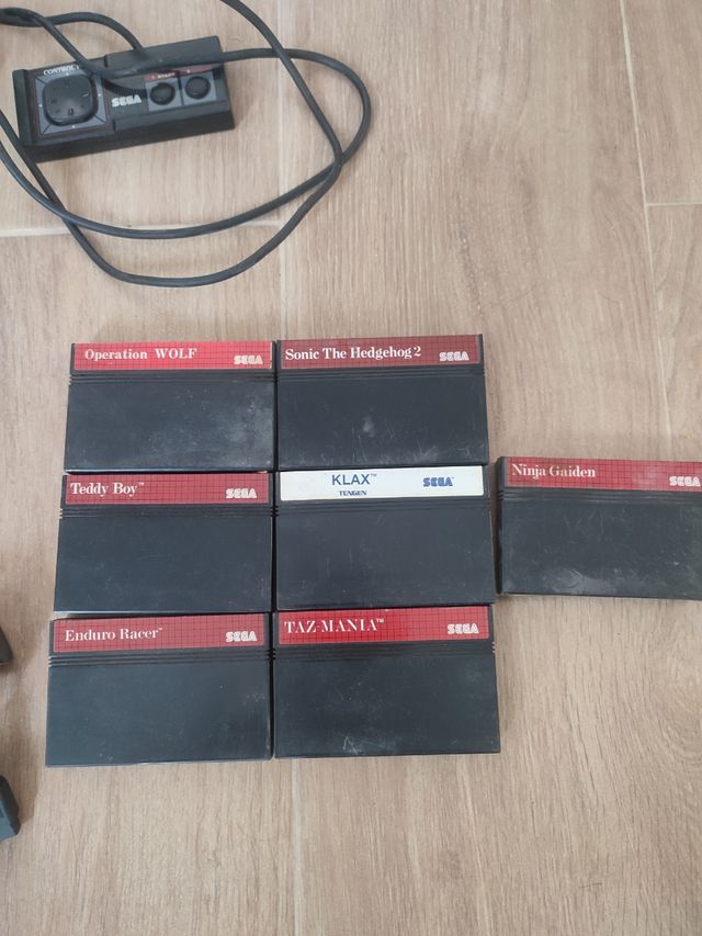 Lote Sega Master System II  y mega drive