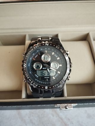 Orologio uomo sportivo - nero