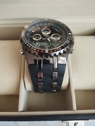 Orologio uomo sportivo - nero
