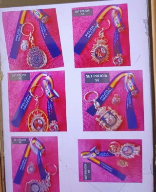 SET Bolígrafo,llavero y pinPolicía Nacional