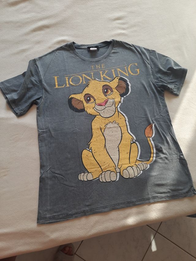 T-shirt Bershka grigio/verde