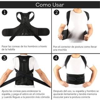 Corrector Postura espalda FEVAN - Talla L NUEVO