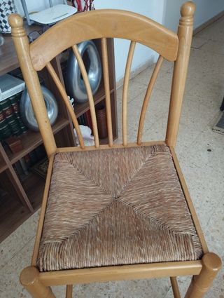 Silla alta pino - Anea